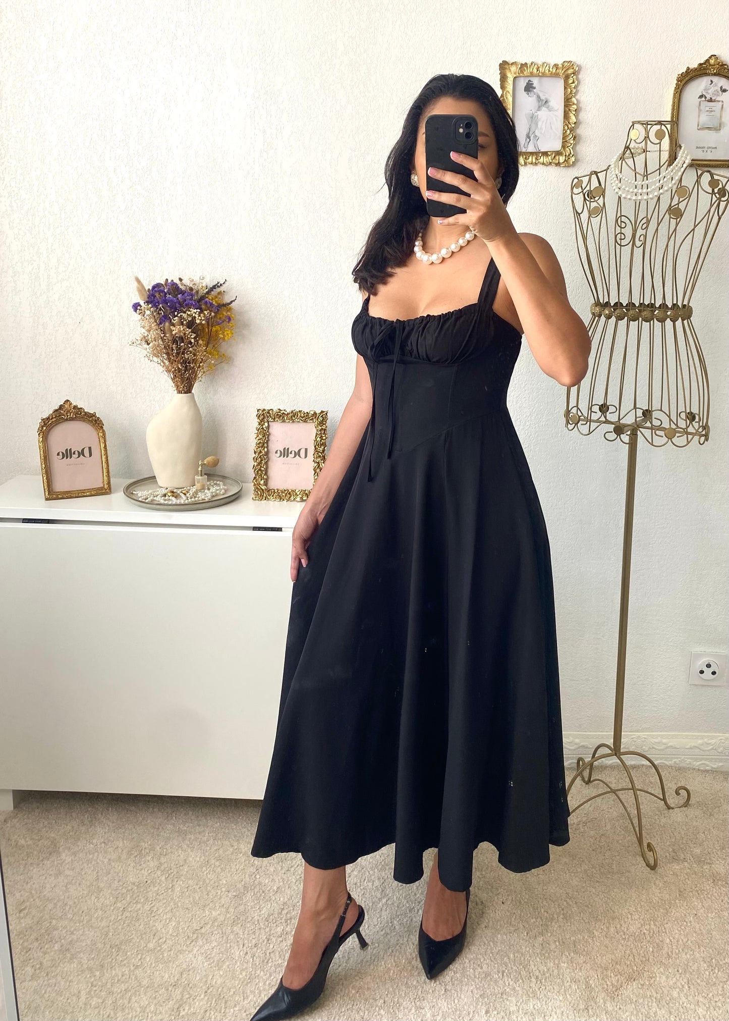 Robe Emma noir