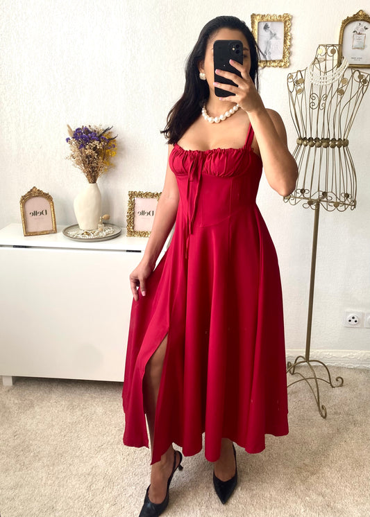 Robe Emma rouge