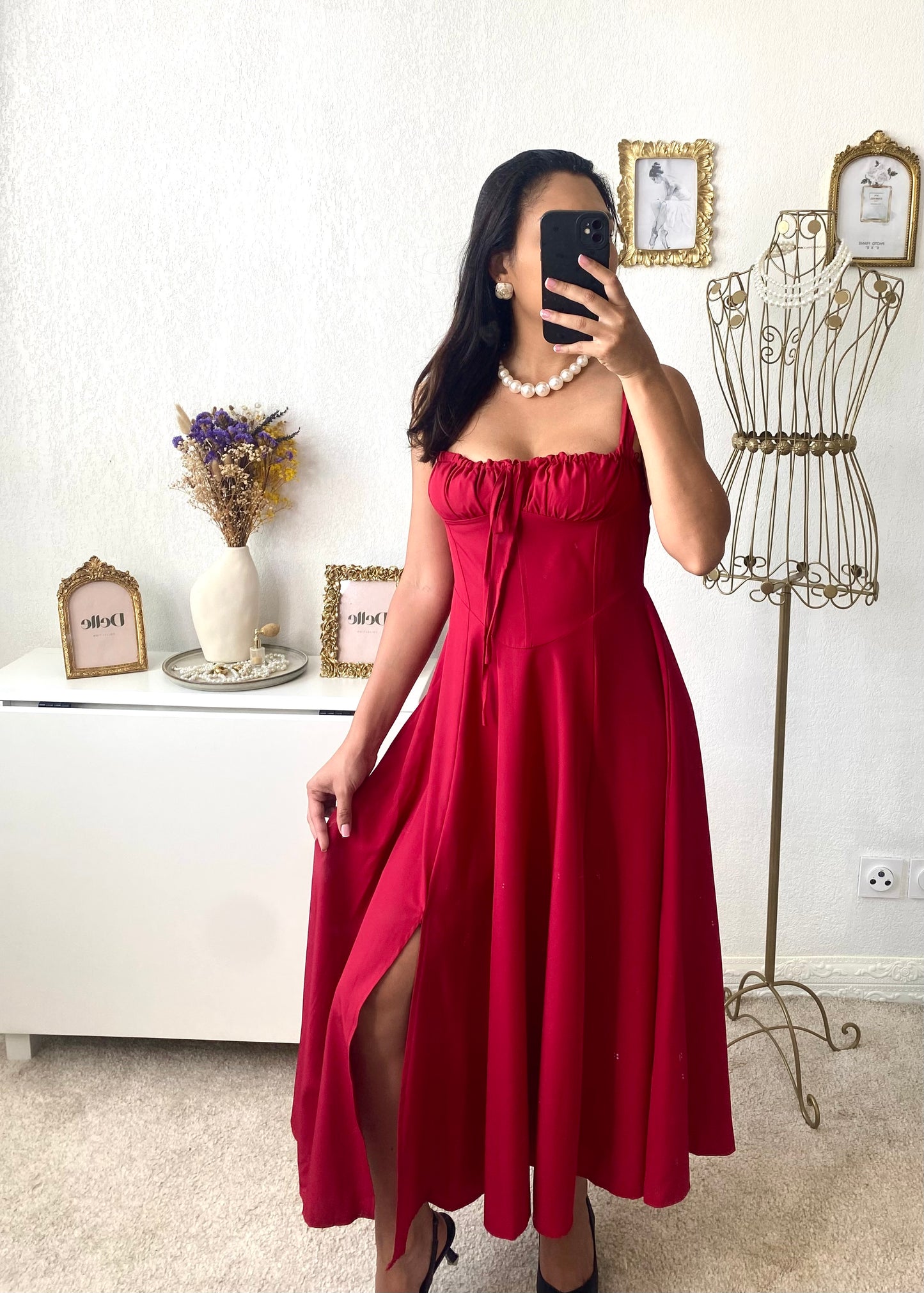 Robe Emma rouge