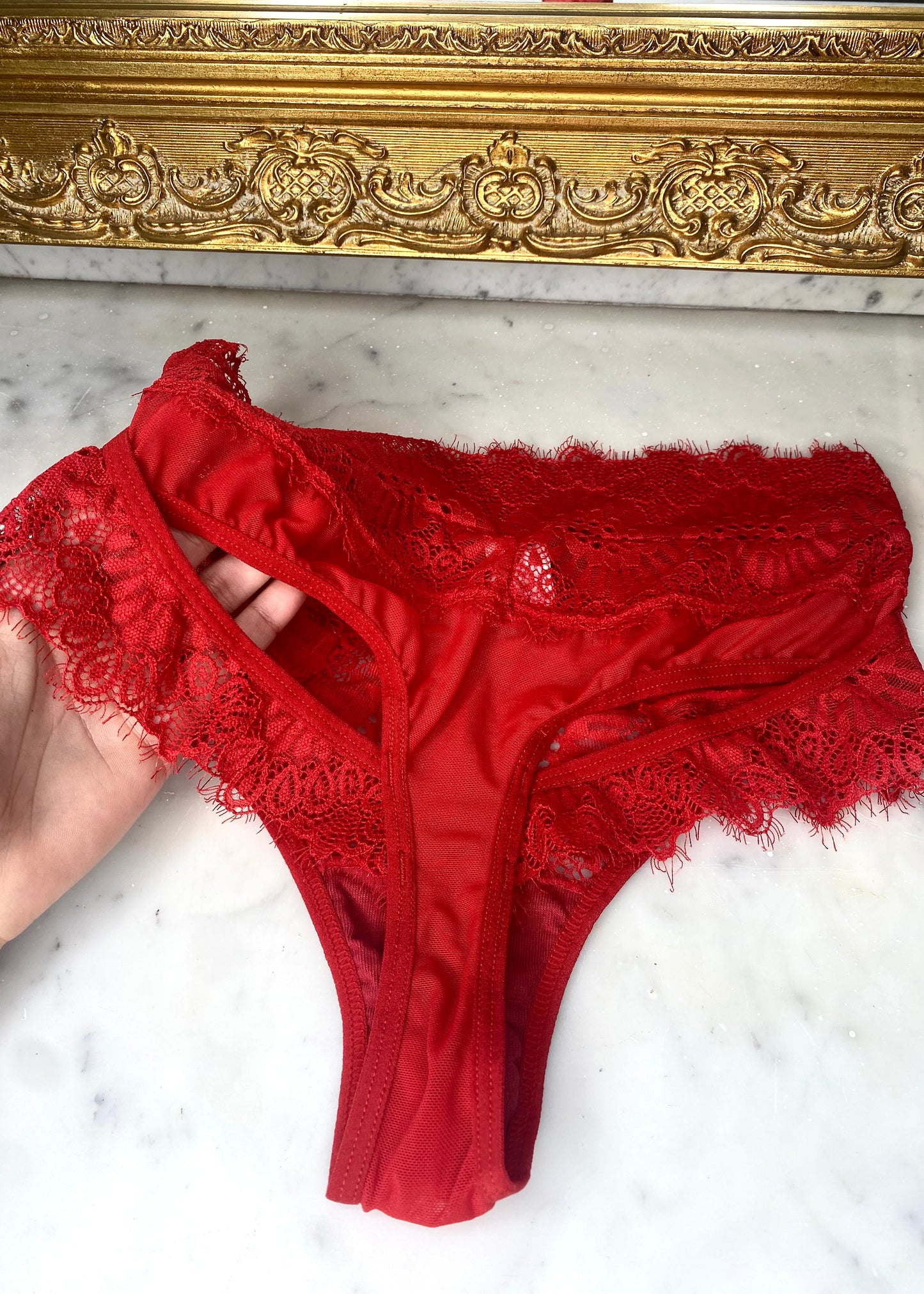 Ensemble de lingerie deux pièces 2403 rouge