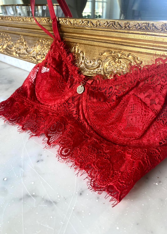 Ensemble de lingerie deux pièces 2403 rouge