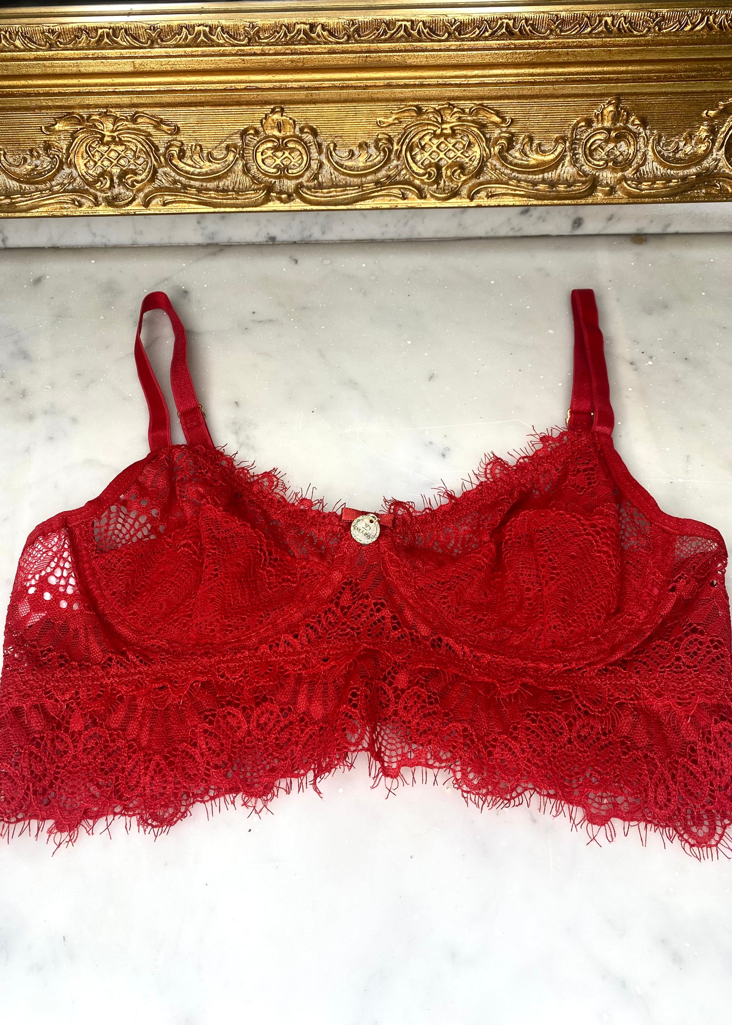 Ensemble de lingerie deux pièces 2403 rouge